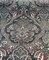 1 Yard Dark Multi Chenille Damask Upholstery Fabric 58″ Wide 100% Polyester